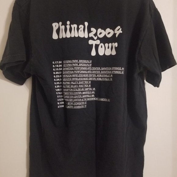 Phish RARE Vintage 2004 Phinal Tour with Tour Schedule on Back Large - Picture 4 of 4